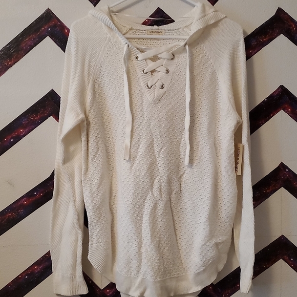 Urbanology Tops - 🆕️ Urbanology Lace Up Hoodie